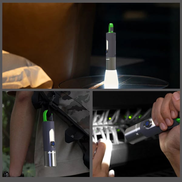 Lampe de poche DEL zoomable