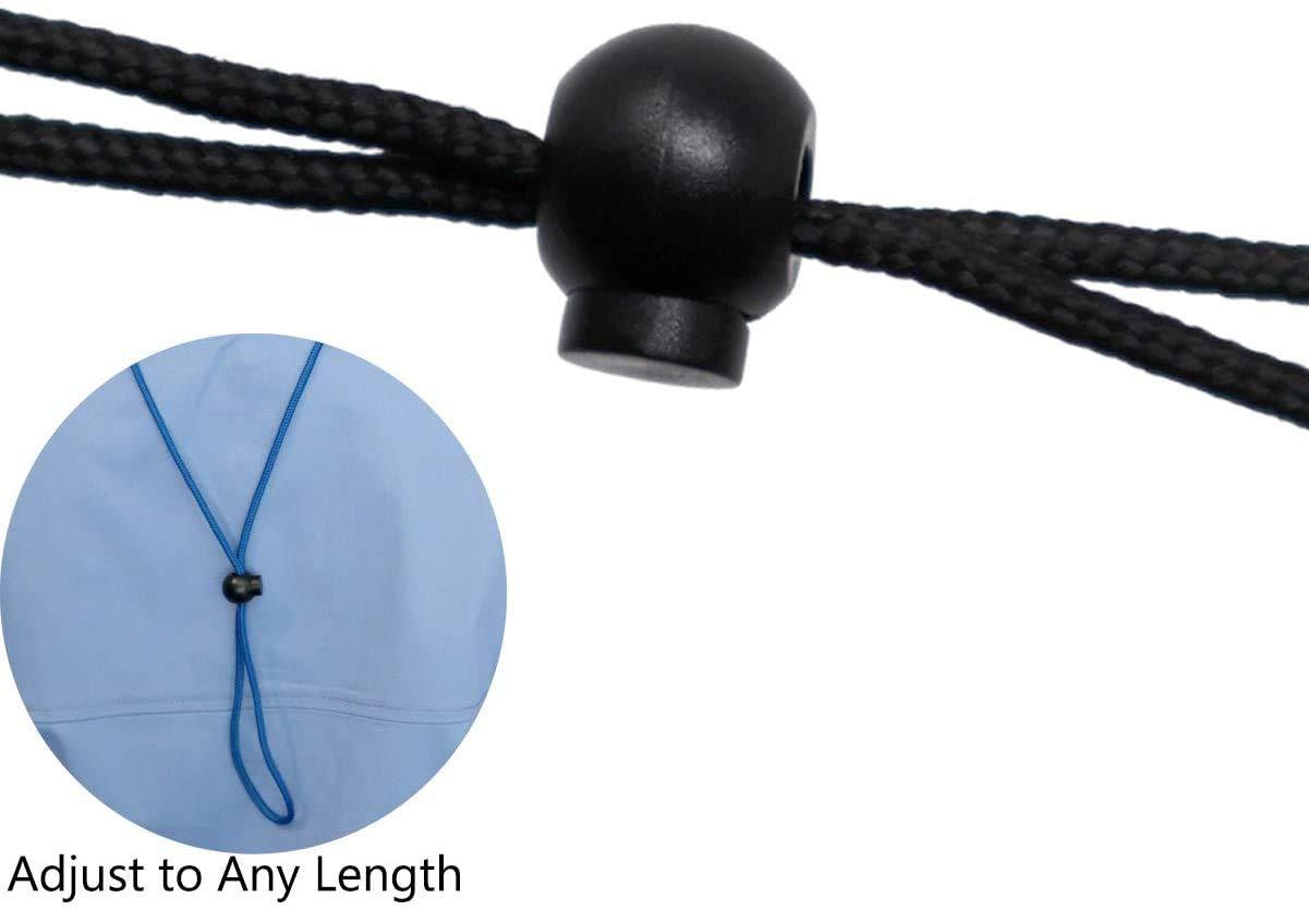Lot de 2/5 cordons de protection faciale réglables
