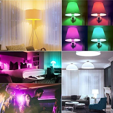 RGB-LED-Farbwechsel-Glühbirne