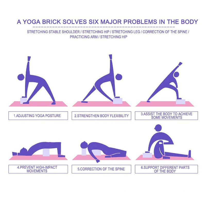 Blocs de yoga 【2 pcs】