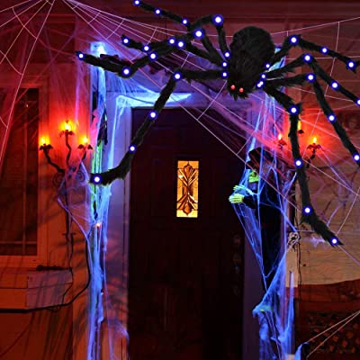 Araignée Lumineuse d'Halloween