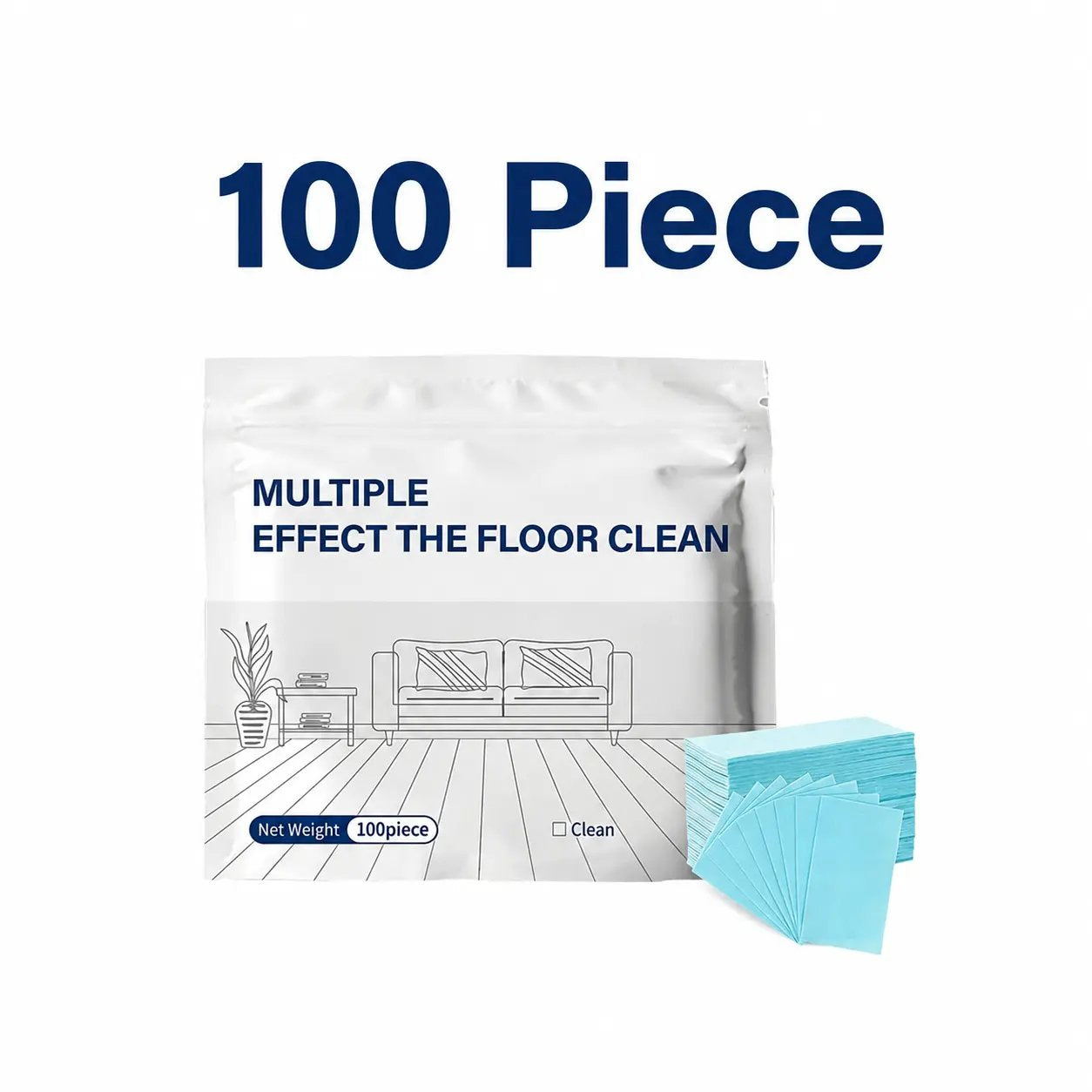 Multi-Effect Floor Cleaning Sheets