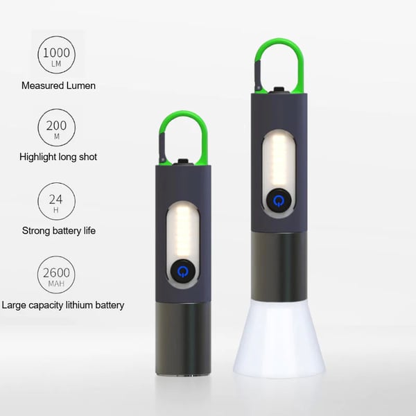 Lampe de poche DEL zoomable