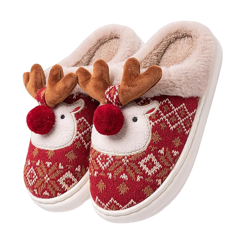 Zekear™ Cozy Reindeer Slipper