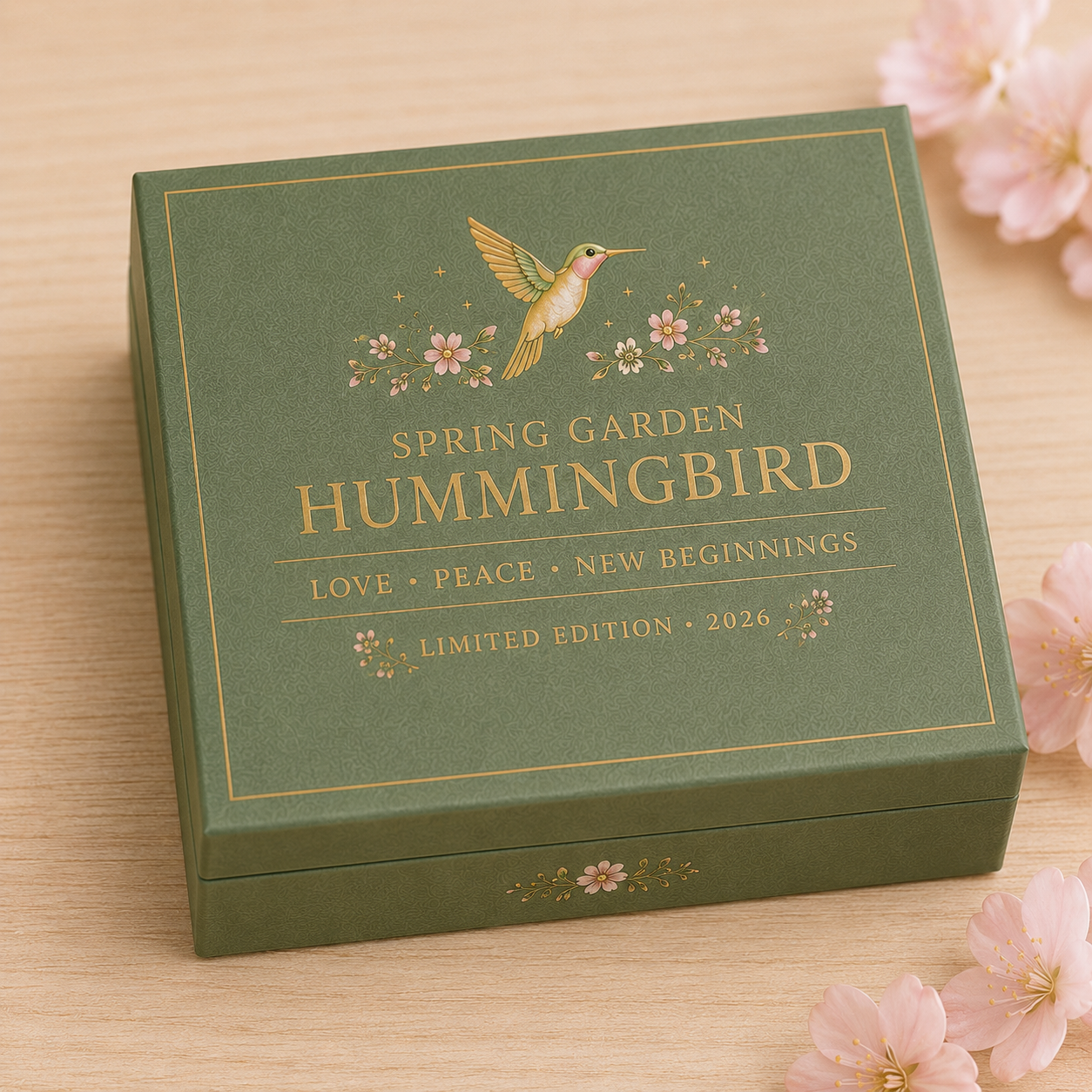 💖 Love • Peace • New Beginnings 🕊️ | 2026 Hummingbird Ring