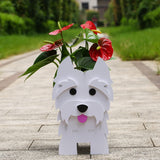 Garden Dog Planter Pot