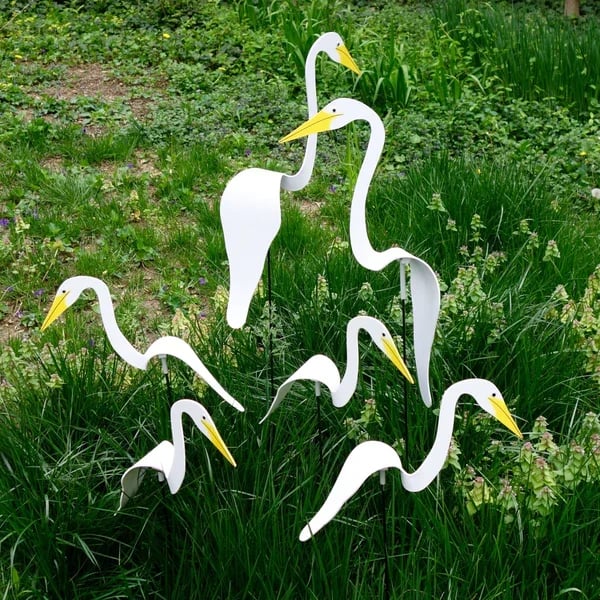 Sherem Metal Dancing Flamingos