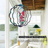 Hummingbird Wind Spinner