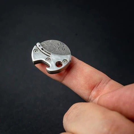 Titan Coin Mini Titanium Bottle Opener Edc Cutter