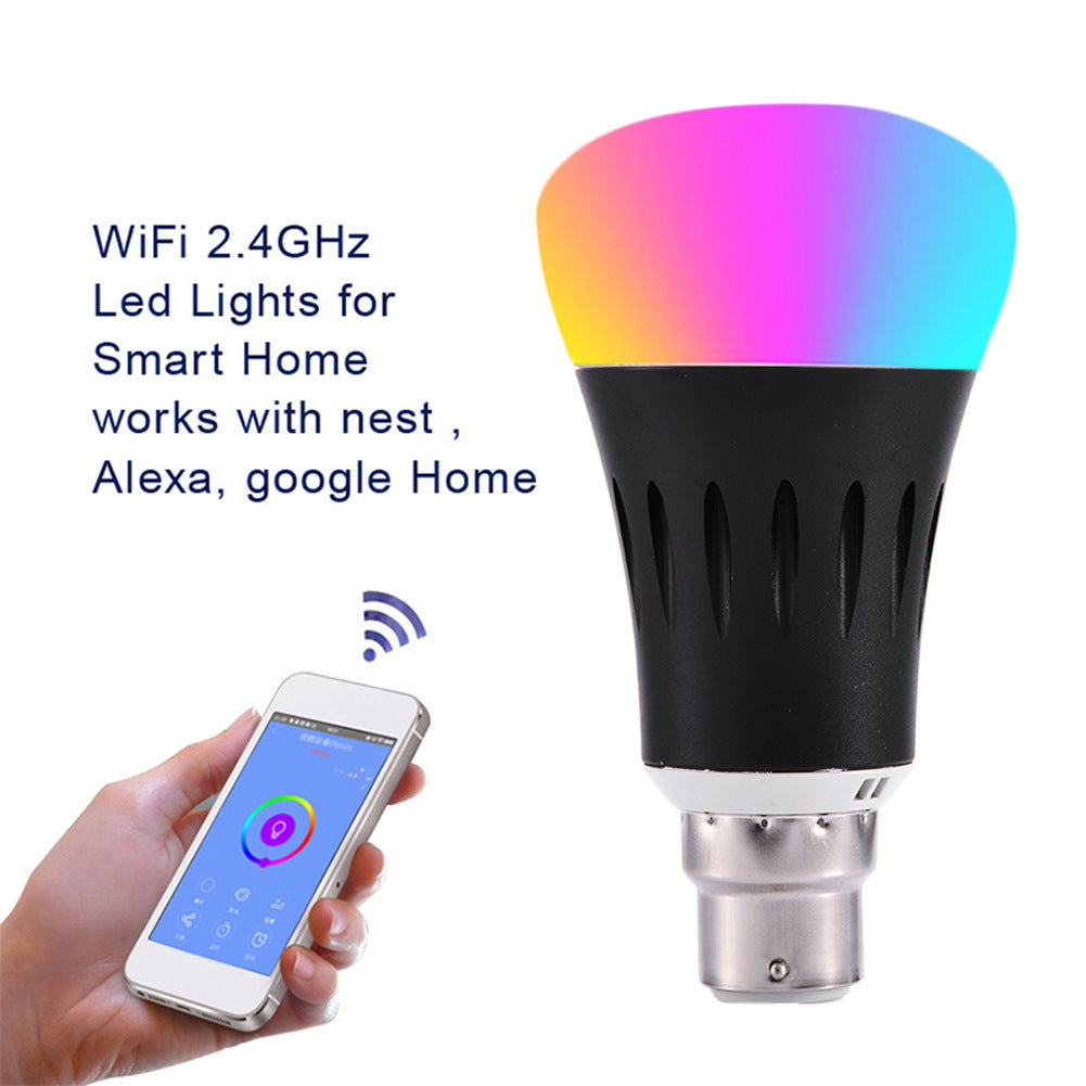 Intelligente kabellose WLAN-LED-Glühbirne mit Fernbedienung