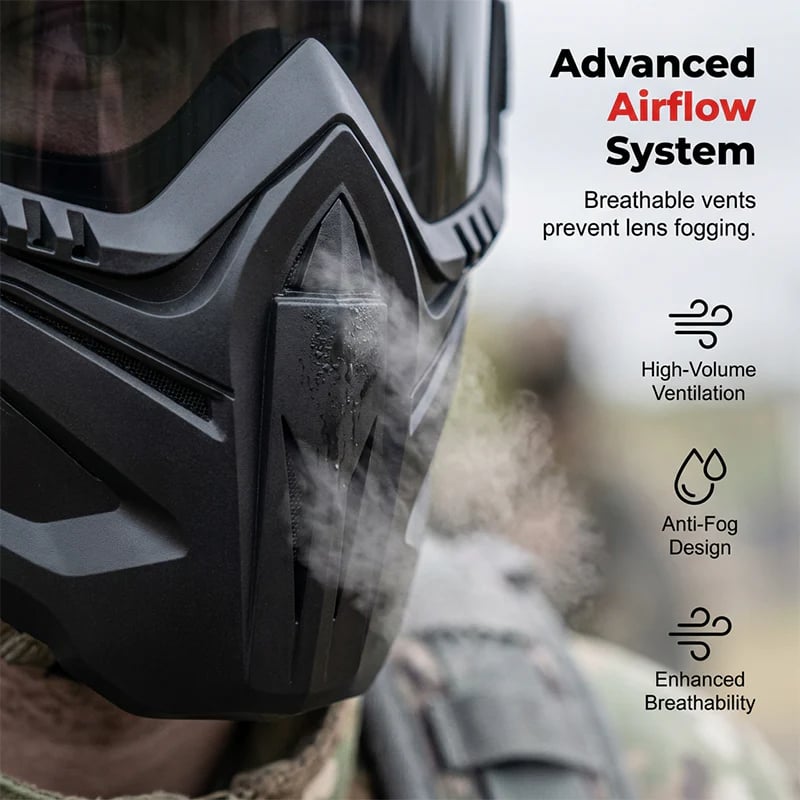 2026 Upgraded Detachable Full Face Anti-Fog Grass Cutting Goggles