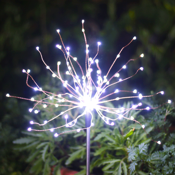 Solar Outdoor Waterproof Yard Fireworks Light - 150 LED Solar Light Depot 