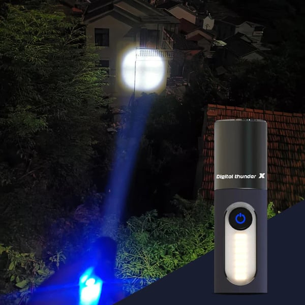 Lampe de poche DEL zoomable