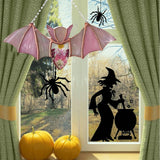 Bat Stained Glass Light Catcher Window Hanging