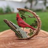 SheremArt Vibrant Cardinal