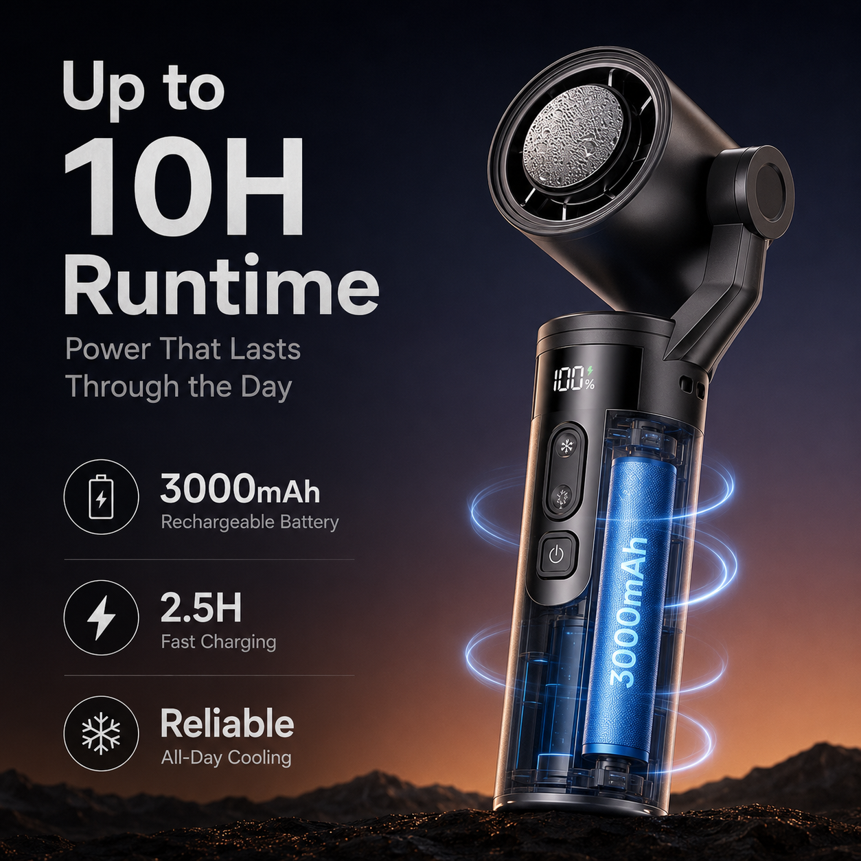 Pocket Gimbal Handheld Fan
