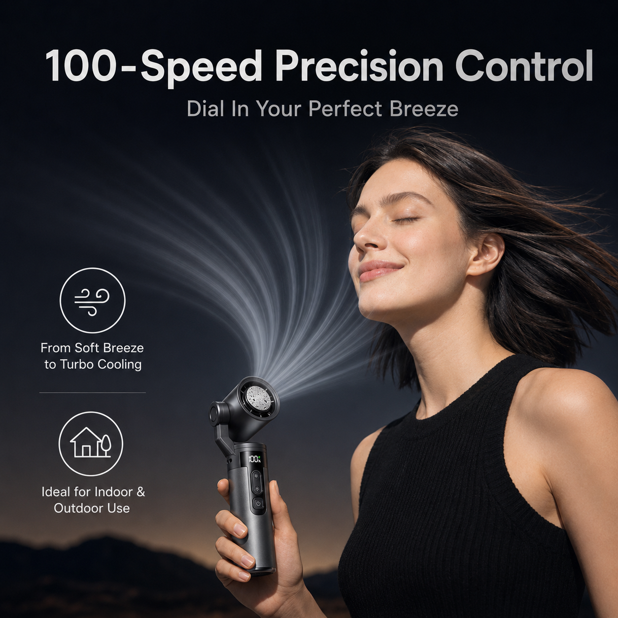 Pocket Gimbal Handheld Fan