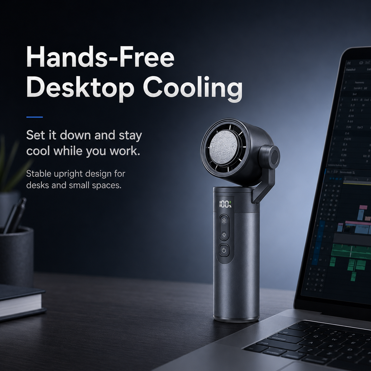 Pocket Gimbal Handheld Fan