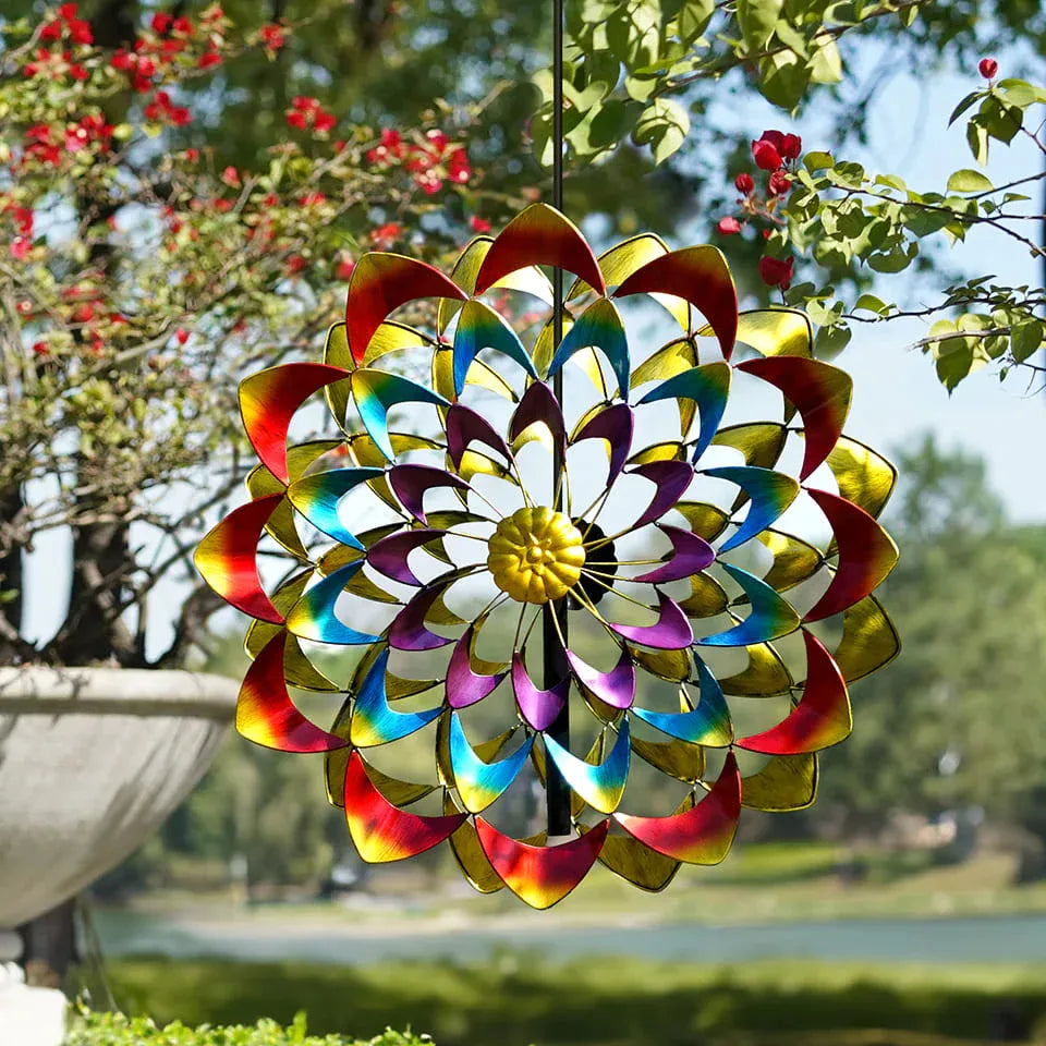 Sherem Blumen Metall Windspiel
