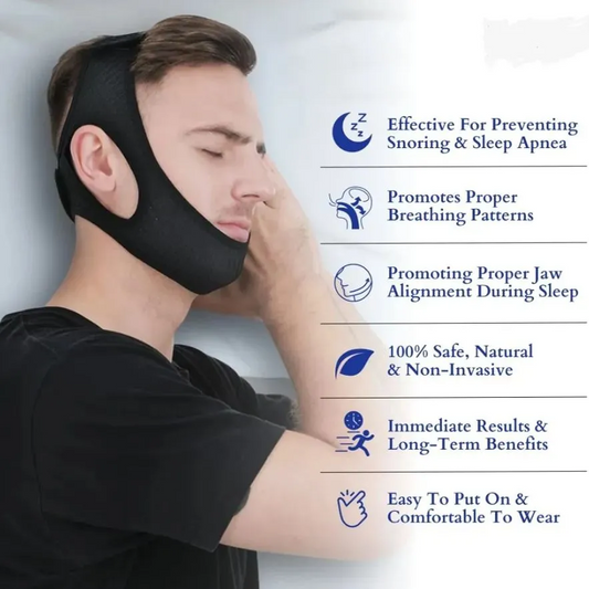 Welnax™ Snoring Relief Chin Strap