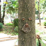 Decor Outdoor Tree Art – Resin Beard Old Man Faces Decorations
