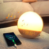 Dekala Sunstone - Sunlight Alarm Clock Radio with Sound Machine for Heavy Sleeper Dekala