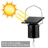 Solar Powered Wind Spinner Motor
