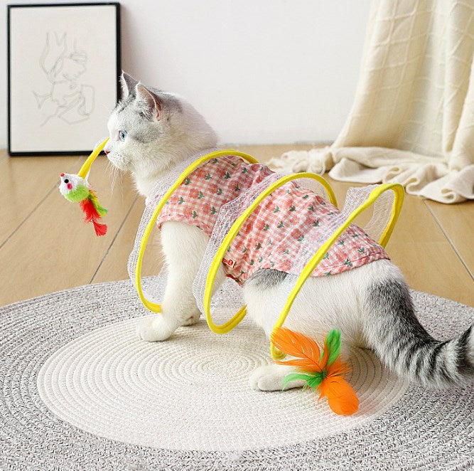 Joyhnny Pawspring Cat Tunnel