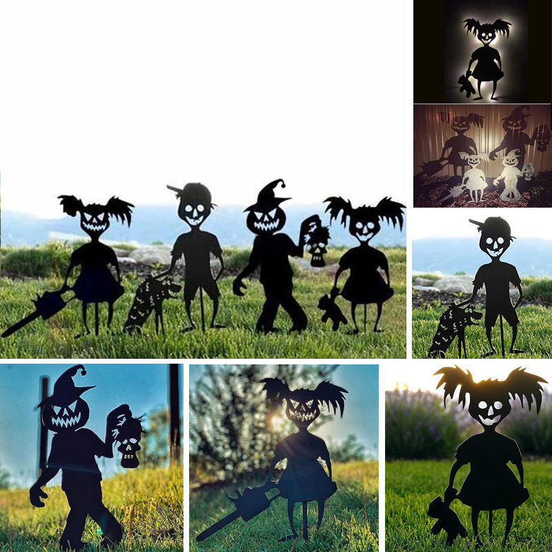 Mignons fantômes zombies - Art en métal