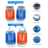 2 In1 LED USB Solar Power Mosquito Killer Lamp