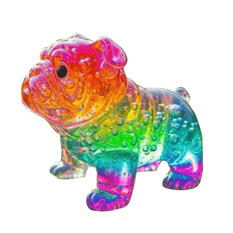 SheremArt Regenbogen-Blasenwelpe