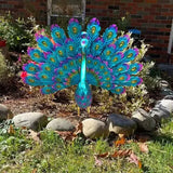 Sherem Peacock Statue Decor