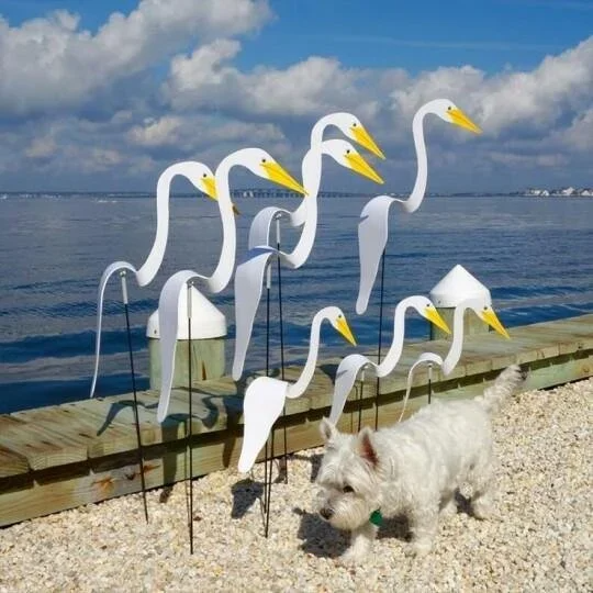Sherem Metal Dancing Flamingos