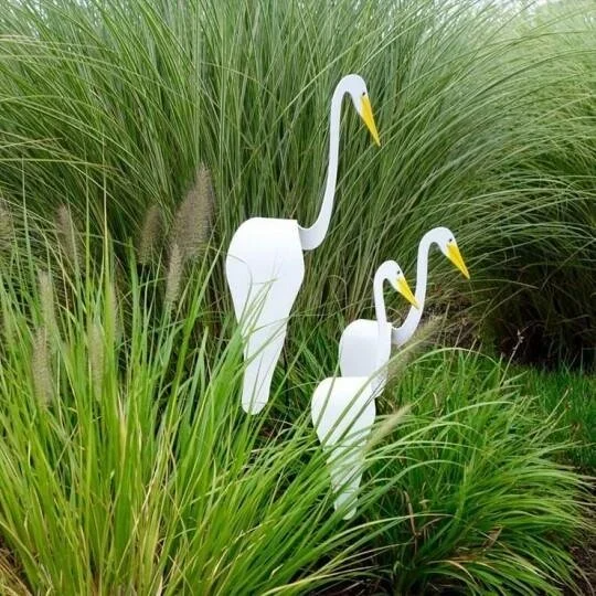 Sherem Metall tanzende Flamingos