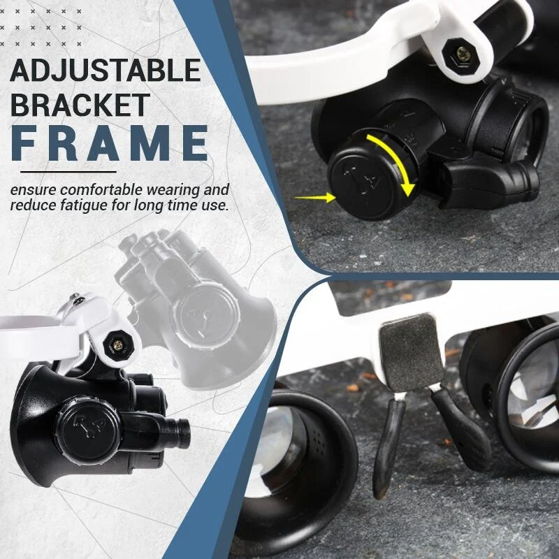 Loupe lunette LED Keilini