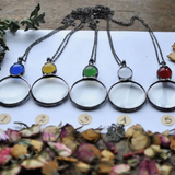 💐Hot Sale💖Magnifying Glass Pendant Necklace