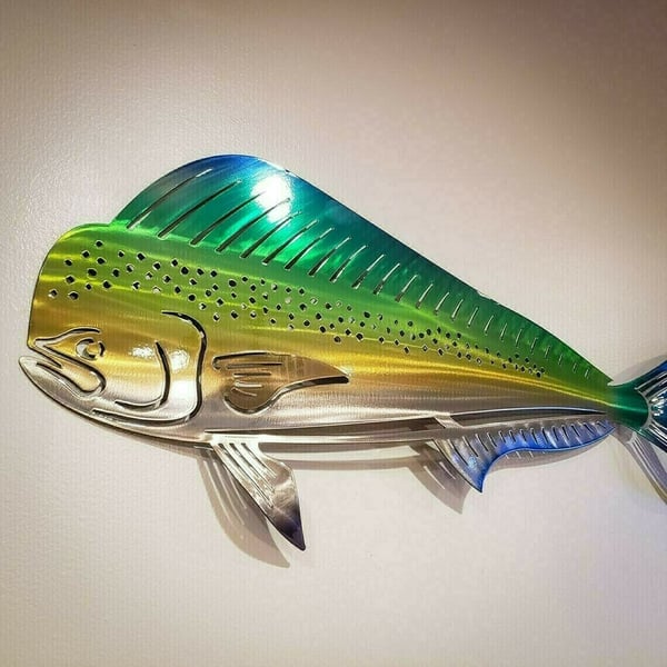 🦈 Hai Metallkunst Wanddekoration