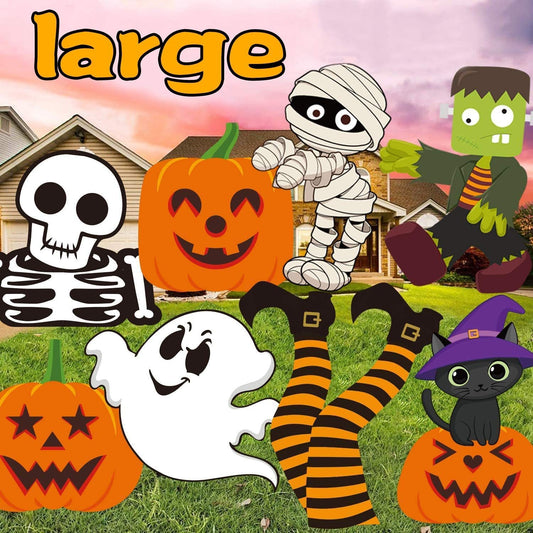 Halloween Gartenpfähle Dekorationen
