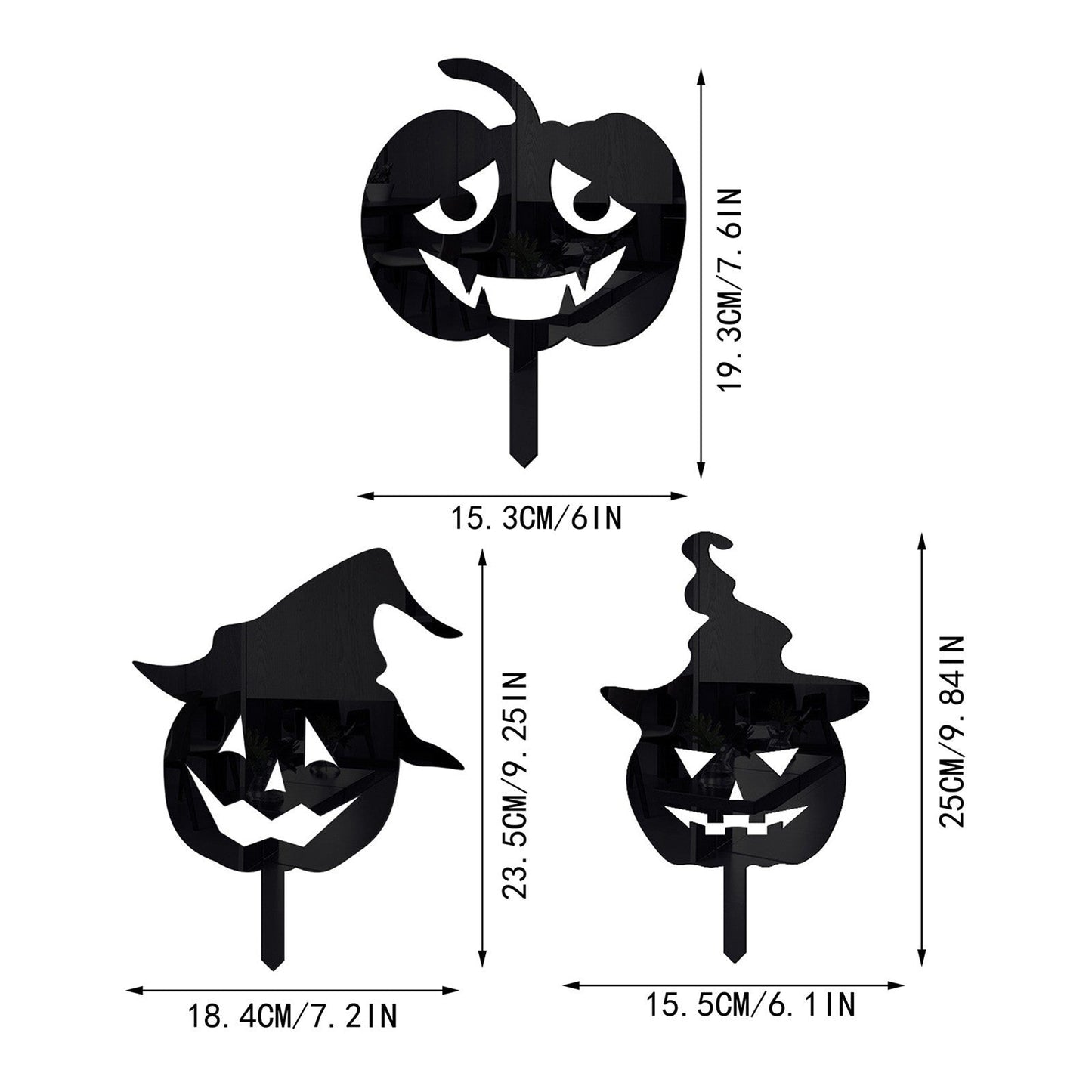 Halloween Acrylic Outdoor Garden Decorative