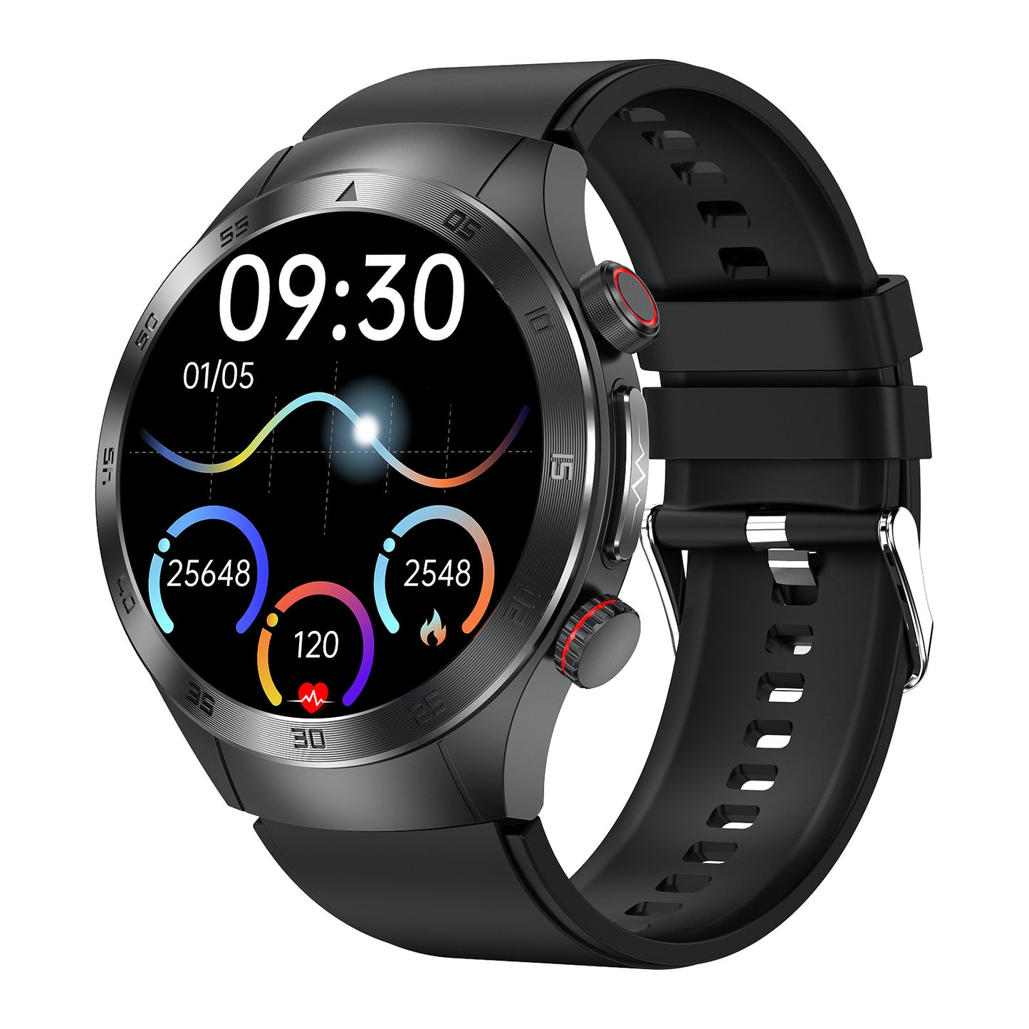 BEST Medical Diagnosis Smart Watch Blood Lipids Uric Acid Blood Glucose watch - ECG+PPG Fitness Tracker