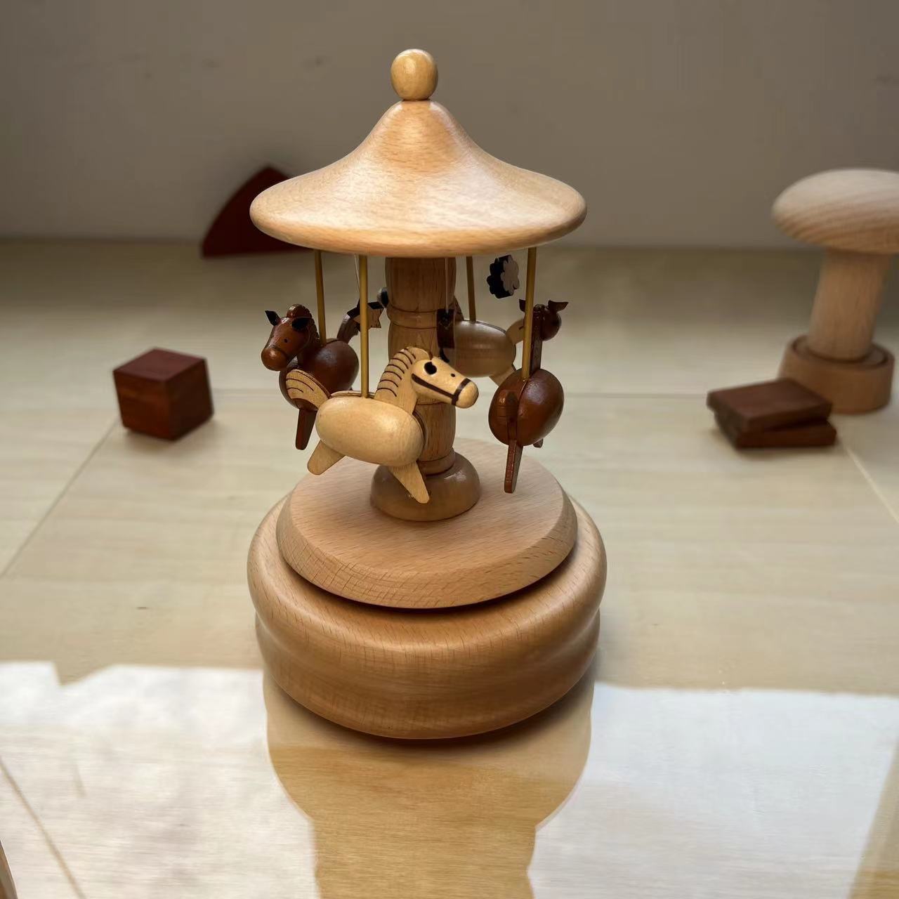 SheremArt™ WhimsyWood Music Box