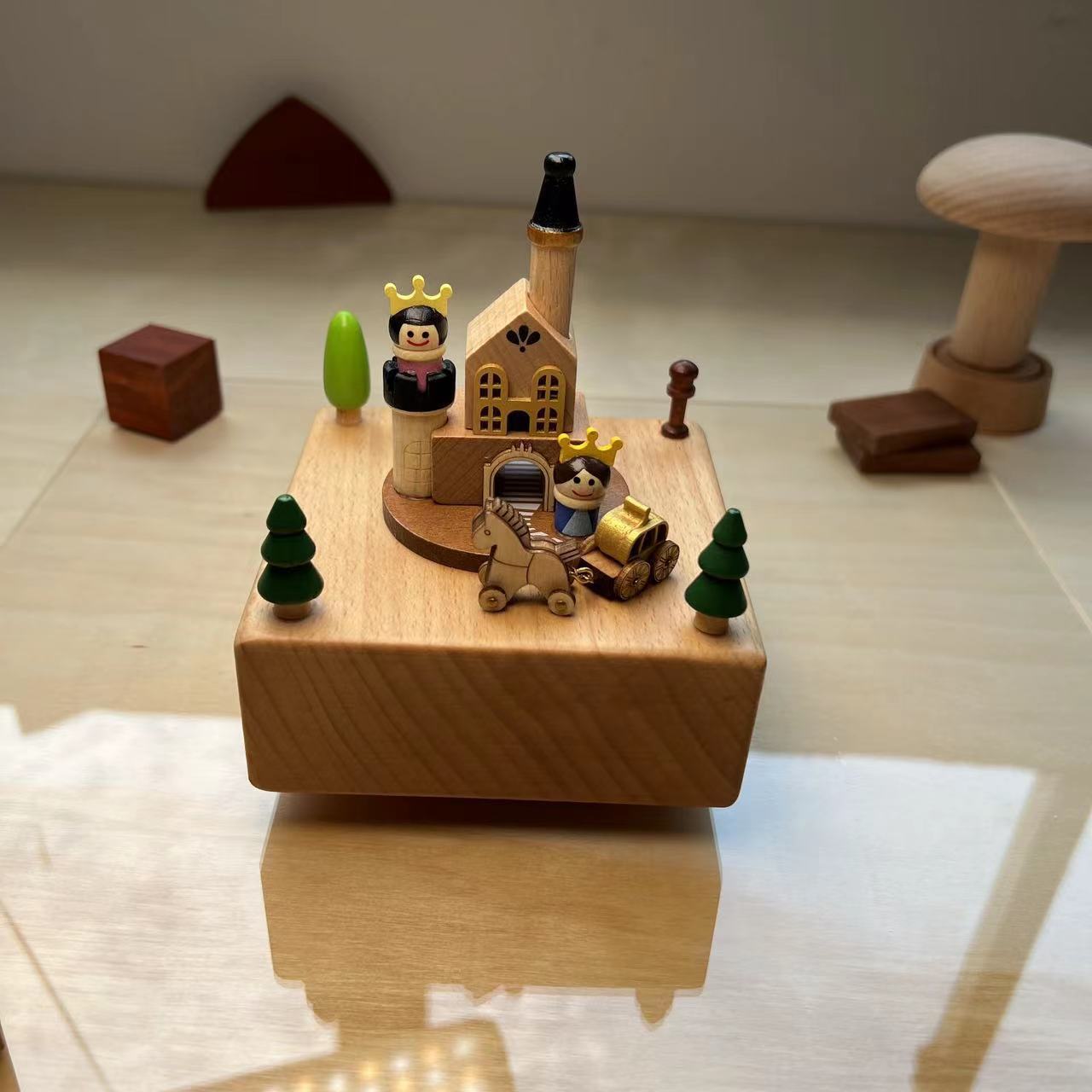 SheremArt™ WhimsyWood Music Box