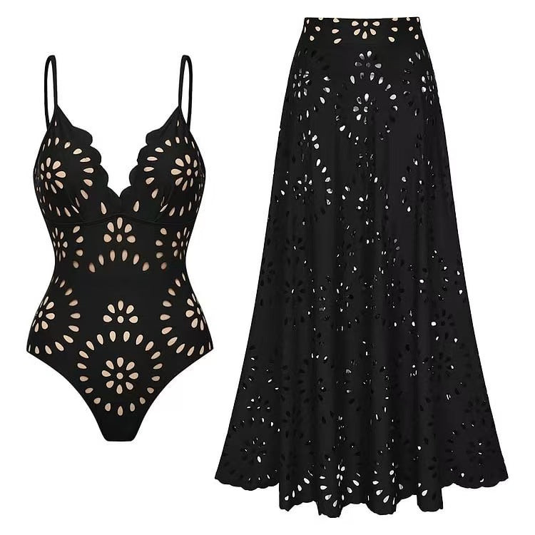 Yifare Cutout Two-Piece Swimsuit Set