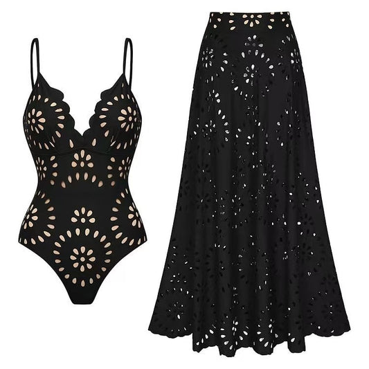 Yifare Cutout Two-Piece Swimsuit Set