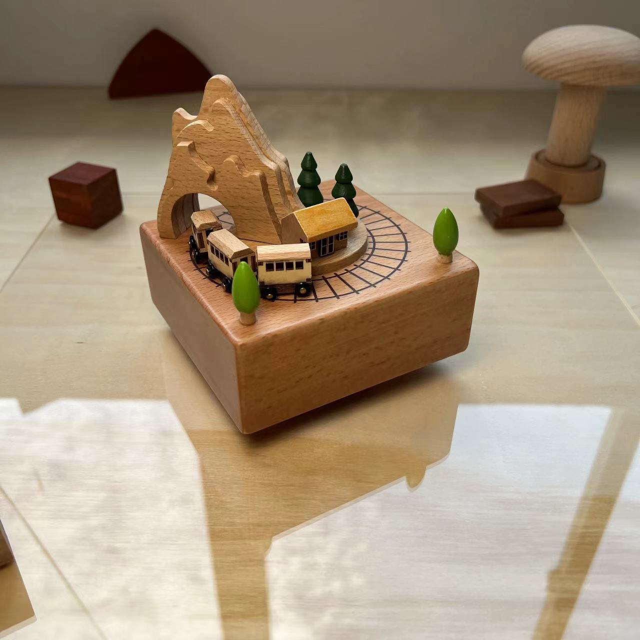 SheremArt™ WhimsyWood Music Box