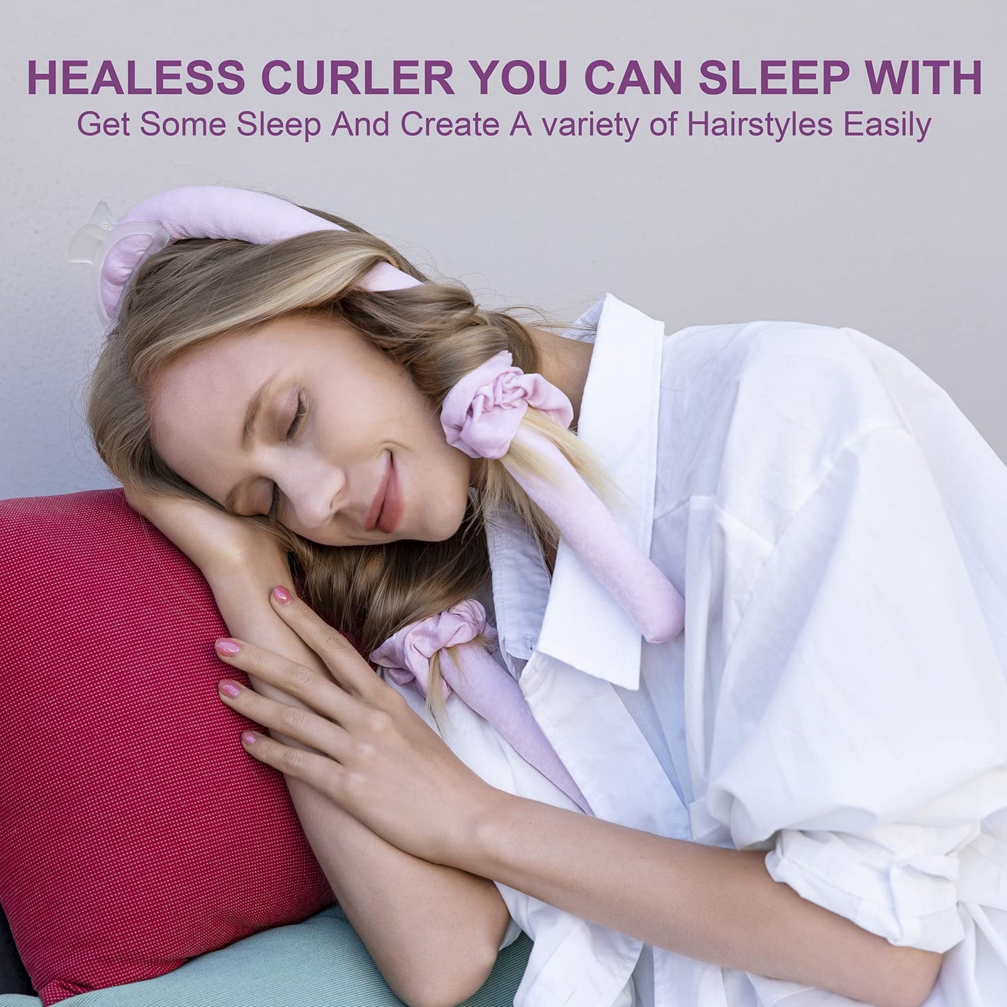 Heatless Curling Rod Headband
