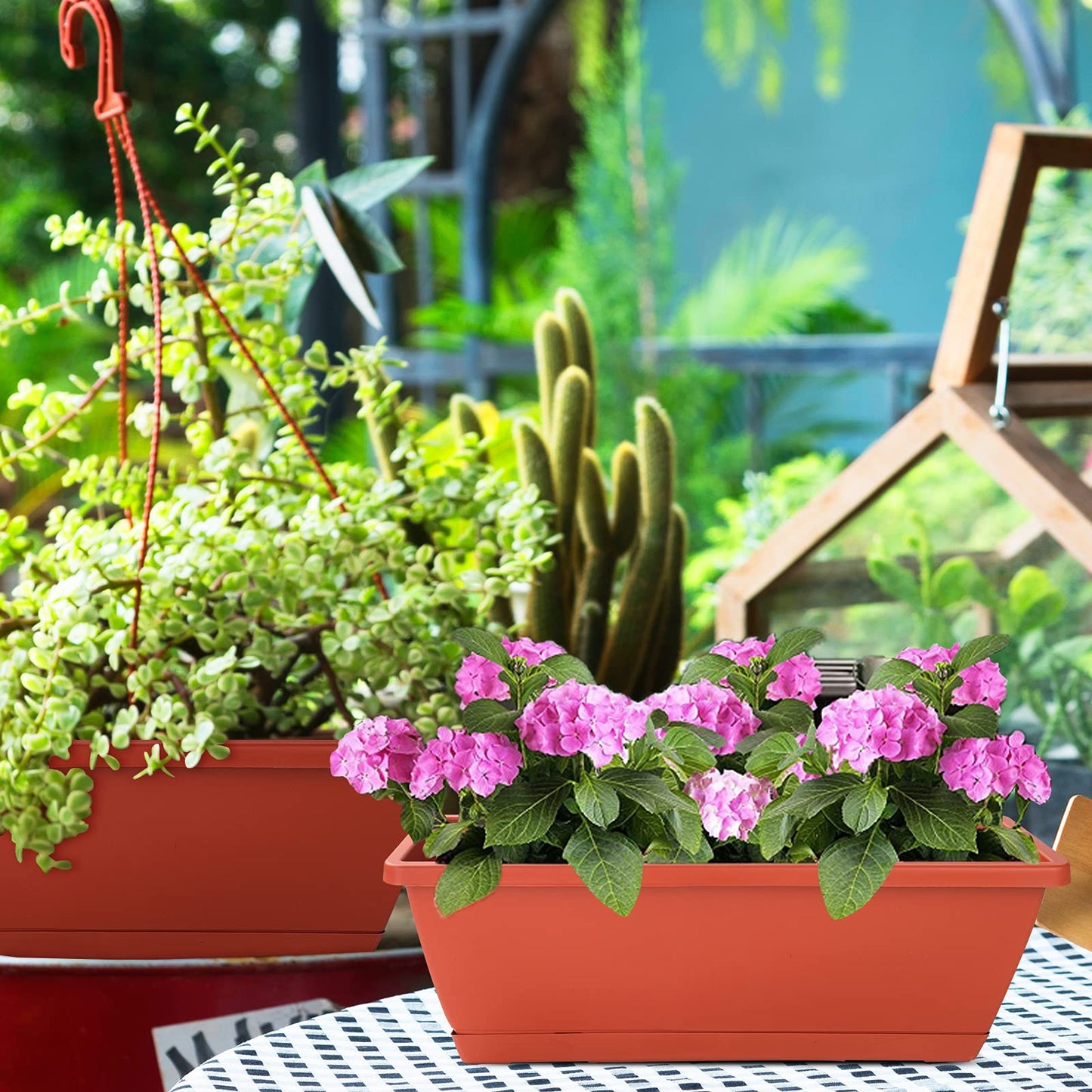 Rectangular Window Box Planter