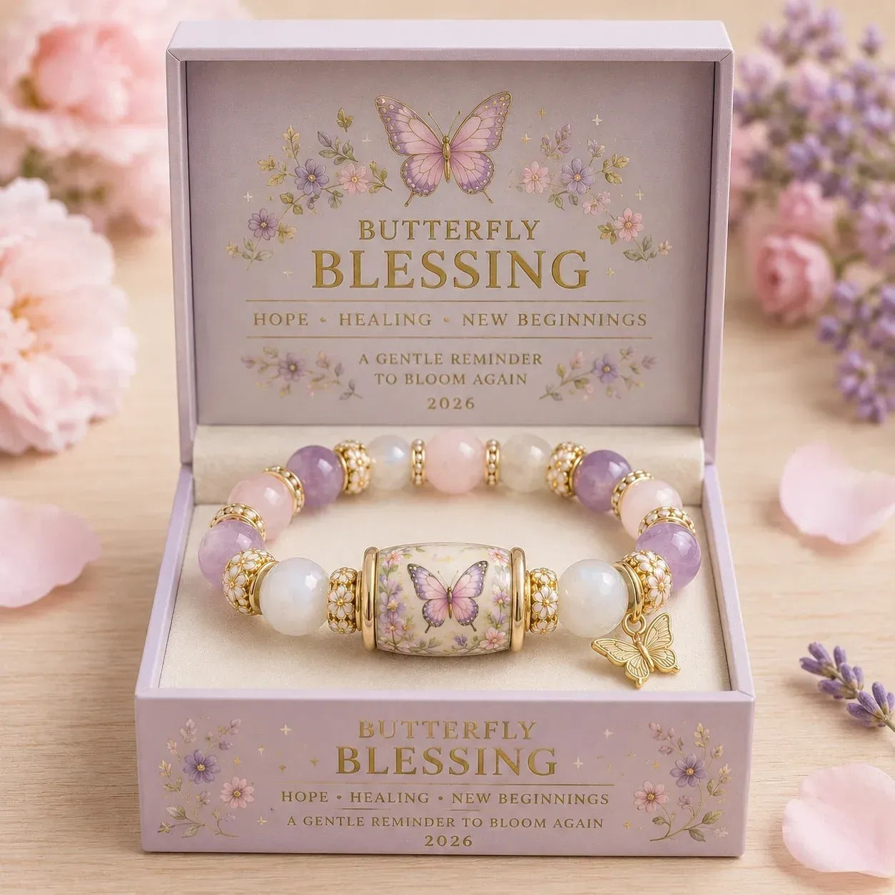 🌿 Love, Peace & Spring Blessings 💖 | 2026 Limited Edition Bracelet