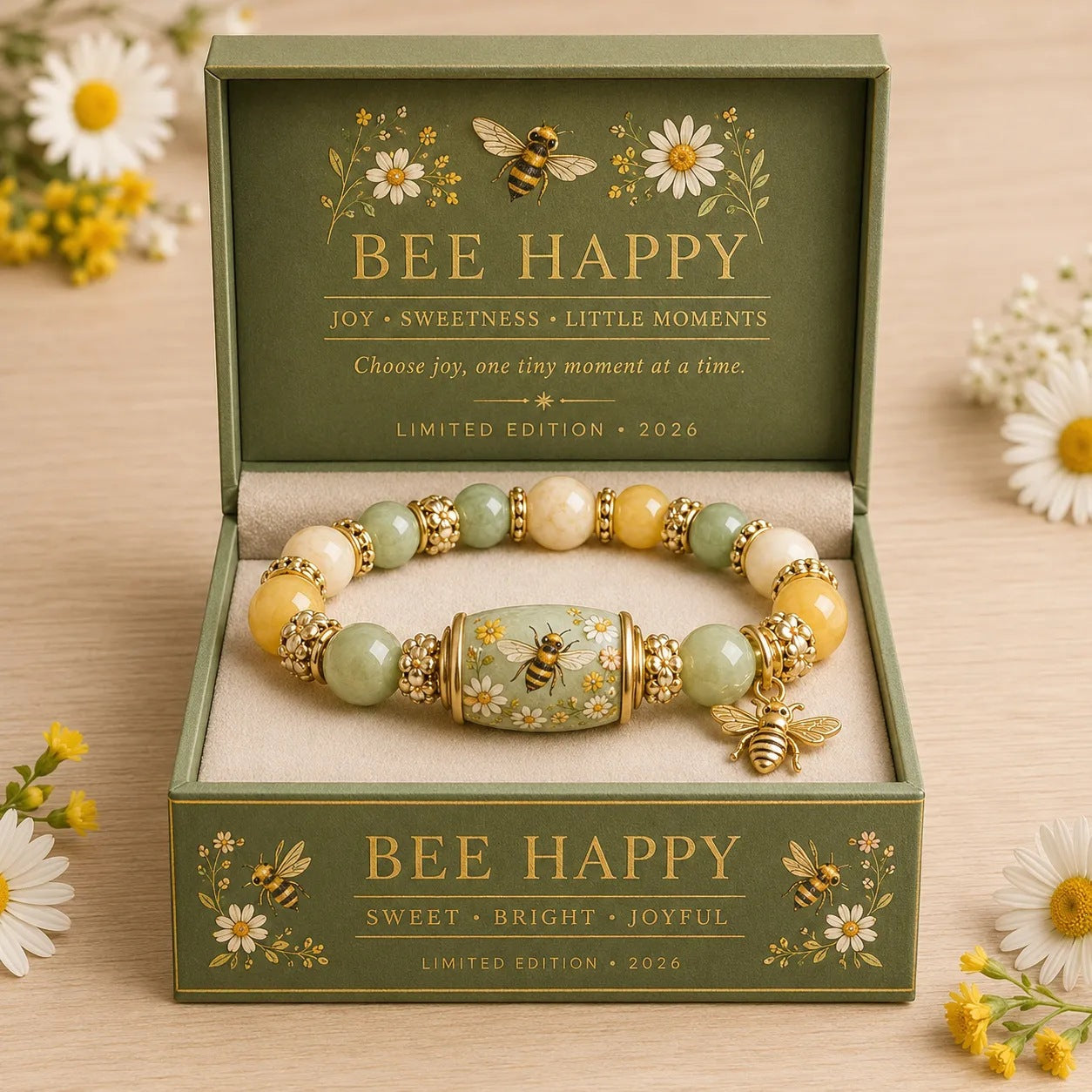 🌿 Love, Peace & Spring Blessings 💖 | 2026 Limited Edition Bracelet