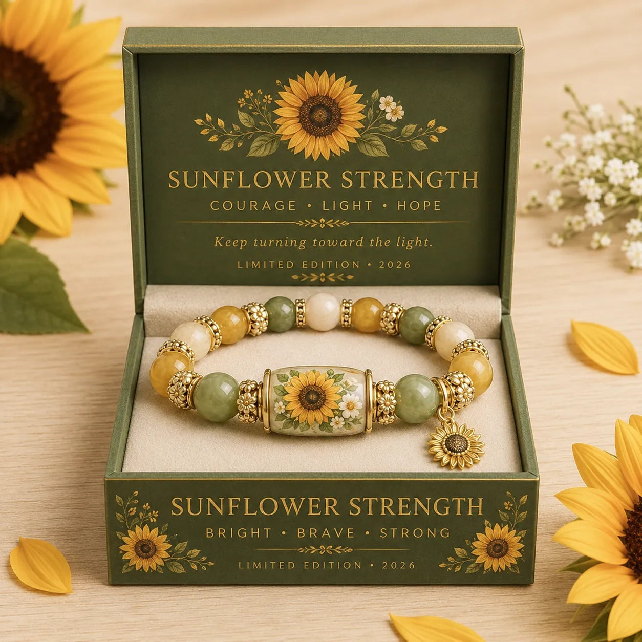 🌿 Love, Peace & Spring Blessings 💖 | 2026 Limited Edition Bracelet